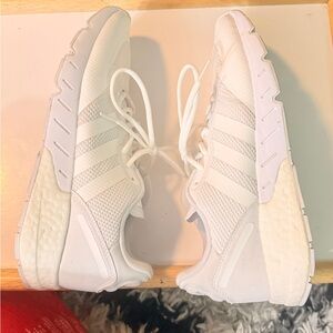 Adidas ZX 1K Boost Sneakers Shoes Size 11 Mens Fashion Sports Gym Running Gift